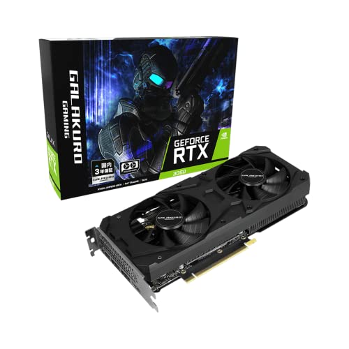 玄人志向 NVIDIA GeForce RTX3060 搭載 グラフィックボード GDDR6 12GB GALAKURO GAMINGシリーズ 【国内正規代理店品】 GG-RTX3060-E12GB/OC/DF 玄人志向 NVIDIA GeForce RTX3060 搭載 グラフィックボード GDDR6 12GB GALAKURO GAMINGシリーズ 【国内正規代理店品】 GG-RTX3060-E12GB/OC/DF