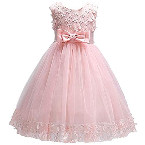 Forpend 子供ドレス F011 リボン付き フラワー ピアノやバイオリンの発表会 結婚式に ガールズフォーマル 110 120 130 140 Forpend 子供ドレス F011 リボン付き フラワー ピアノやバイオリンの発表会 結婚式に ガールズフォーマル 110 120 130 140