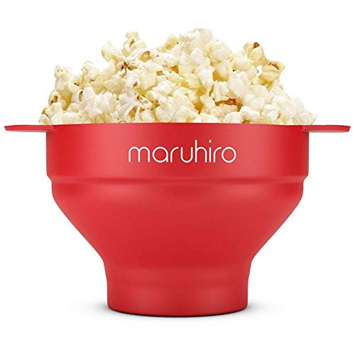 【国内正規品】maruhiro ポップコーンメーカー【電子レンジでチンするだけ/簡単折りたたみ収納/家庭用電子レンジ調理器/簡単丸洗い/シリコン製】 (ビビットレッド) 【国内正規品】maruhiro ポップコーンメーカー【電子レンジでチンするだけ/簡単折りたたみ収納/家庭用電子レンジ調理器/簡単丸洗い/シリコン製】 (ビビットレッド)