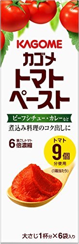 カゴメ トマトペーストミニパック 18g×6袋入り ×4セット カゴメ トマトペーストミニパック 18g×6袋入り ×4セット