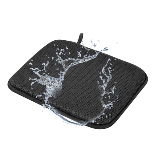 Shinnwaシャワーいす用クッション(椅子なし)浴室チェア専用座布団 お風呂用チェア 釣り用 座面パッド スツール座布団 洗える・速乾・高通気性ウレタン 柔らかいメッシュ生地 高齢者向け 安心設計 衛生的 滑り止め付き 40x32x3cm ブラック Shinnwaシャワーいす用クッション(椅子なし)浴室チェア専用座布団 お風呂用チェア 釣り用 座面パッド スツール座布団 洗える・速乾・高通気性ウレタン 柔らかいメッシュ生地 高齢者向け 安心設計 衛生的 滑り止め付き 40x32x3cm ブラック