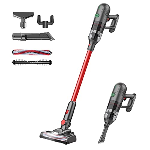 Ultenic U10 コードレス掃除機 25000Pa 軽量 サイクロン式 強弱切替 4way 伸縮型パイプ 左右180° 上下90°回転 長時間稼働 多重濾過 LEDライト付き スティッククリーナー 壁掛け ハンディクリーナー 遠心分離 ダニ除去 フロア/カーペット/カーテン/ソファ/車に適用 Ultenic U10 コードレス掃除機 25000Pa 軽量 サイクロン式 強弱切替 4way 伸縮型パイプ 左右180° 上下90°回転 長時間稼働 多重濾過 LEDライト付き スティッククリーナー 壁掛け ハンディクリーナー 遠心分離 ダニ除去 フロア/カーペット/カーテン/ソファ/車に適用