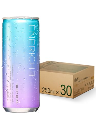 ENERICHE (エネリッシュ) エナジードリンク ゼロカロリー カフェイン GABA アルギニン 250ml×30本 ENERICHE (エネリッシュ) エナジードリンク ゼロカロリー カフェイン GABA アルギニン 250ml×30本