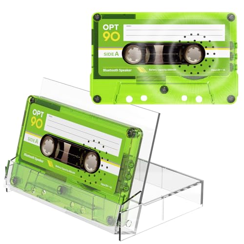 opt! Cassette Speaker オプト90 カセット スピーカー カセットテープ型 ポータブルスピーカー Bluetooth 5.3 microSDカード対応 TELEC認証取得済 レトロスピーカー ラジカセ ミックステープ (ネオグリーン) opt! Cassette Speaker オプト90 カセット スピーカー カセットテープ型 ポータブルスピーカー Bluetooth 5.3 microSDカード対応 TELEC認証取得済 レトロスピーカー ラジカセ ミックステープ (ネオグリーン)