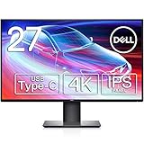 【Amazon.co.jp限定】Dell U2720QM 27インチ 4K モニター (3年間無輝点交換保証/IPS非光沢/USB Type-C・DP・HDMI/縦横回転・高さ調整/DCI-P3 95%/VESA DisplayHDR 400)