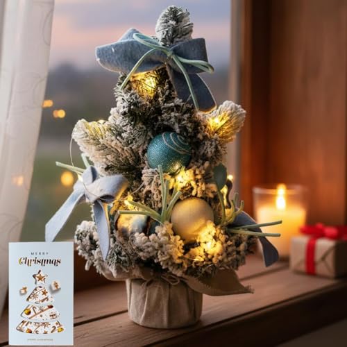 HWSHOW 【LEDライト&カード付】 卓上 クリスマスツリー ミニ 30cm 完成品 (ライト以外) おしゃれ 北欧 韓国ins風 クリスマスプレゼント インテリア かわいい 飾り 雪化粧 卓上ツリー HWSHOW 【LEDライト&カード付】 卓上 クリスマスツリー ミニ 30cm 完成品 (ライト以外) おしゃれ 北欧 韓国ins風 クリスマスプレゼント インテリア かわいい 飾り 雪化粧 卓上ツリー