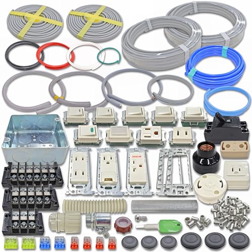 電気工事士 2種 技能試験セット 材料 モズシリーズ 2025年 電線 1回分+器具 第二種電気工事士 練習 令和7年 電気工事士 2種 技能試験セット 材料 モズシリーズ 2025年 電線 1回分+器具 第二種電気工事士 練習 令和7年