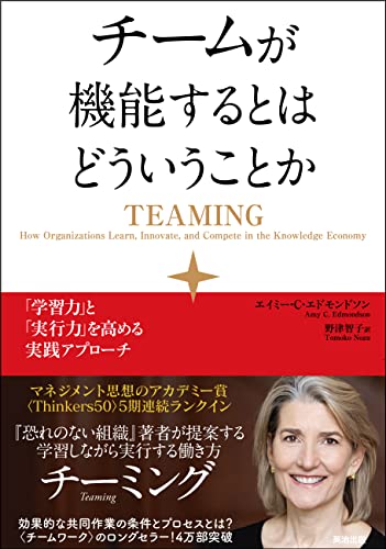 チームが機能するとはどういうことか ― 「学習力」と「実行力」を高める実践アプローチ チームが機能するとはどういうことか ― 「学習力」と「実行力」を高める実践アプローチ