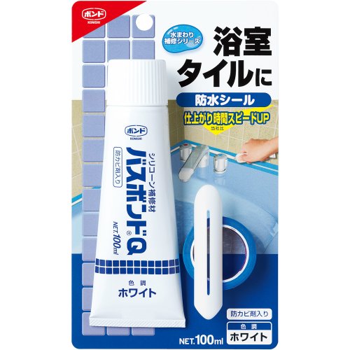 コニシ(KONISHI) ボンド バスボンドQ ホワイト 100ml #05025 コニシ(KONISHI) ボンド バスボンドQ ホワイト 100ml #05025
