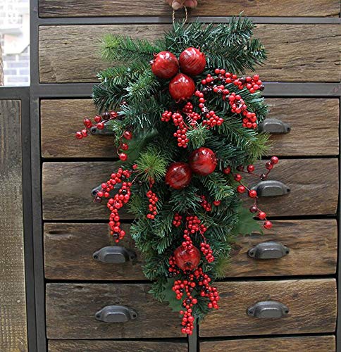 JQStar クリスマスリース 65cm 松かさ スワッグ 北欧風 手作り クリスマス用玄関飾り 壁掛け お祝い 装飾 部屋飾り インテリア用 店舗 豪華 パーティー お正月 お歳暮 (ザクロタイプ) JQStar クリスマスリース 65cm 松かさ スワッグ 北欧風 手作り クリスマス用玄関飾り 壁掛け お祝い 装飾 部屋飾り インテリア用 店舗 豪華 パーティー お正月 お歳暮 (ザクロタイプ)