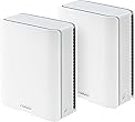 ASUS ZenWiFi BT10 Mesh WiFi System (2-Pack), Dual-Band WiFi 6, Bluetooth Integration, Seamless Coverage, Easy Setup - White