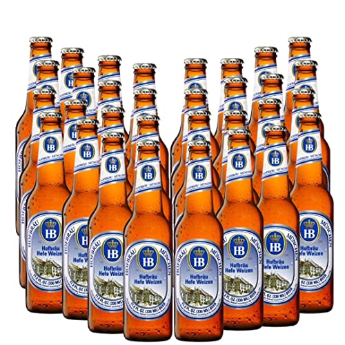 ホフブロイ クラフトビール ヘーフェヴァイツェン 白ビール 330ml 瓶 24本セット ドイツビール ドイツ ビール ホフブロイ クラフトビール ヘーフェヴァイツェン 白ビール 330ml 瓶 24本セット ドイツビール ドイツ ビール