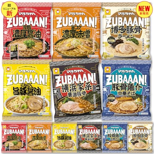 マルちゃん ズバーン ラーメン 東洋水産 ZUBAAAN アソートセット 6種 × 2個 計12個 博多豚骨 インスタントラーメン @World Market 母の日 父の日 マルちゃん ズバーン ラーメン 東洋水産 ZUBAAAN アソートセット 6種 × 2個 計12個 博多豚骨 インスタントラーメン @World Market 母の日 父の日