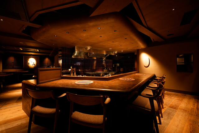 ゆったりと過ごせる店内