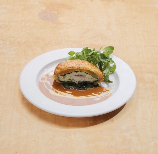 甲殻類のパイ包み焼き ビスク・ド・オマール