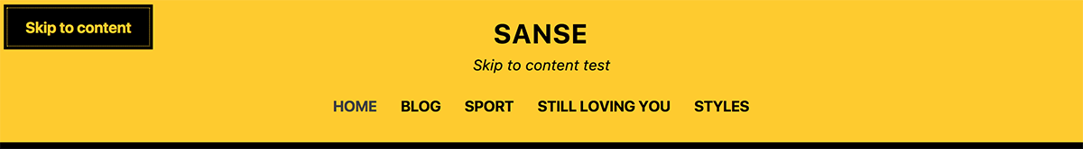 Skip to content link