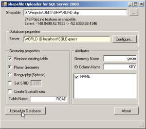 ShapeFile Uploader3