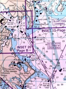 IMG_8137floatfree channels W&H Cruising Guide printed on wet strength paper