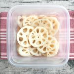 レンジで4分超簡単おせち。甘酢れんこん