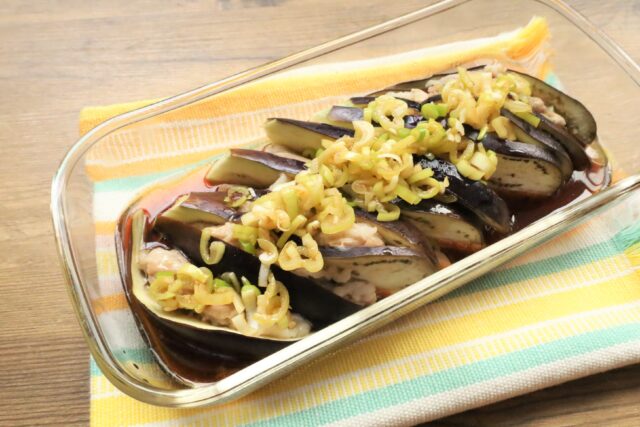 なすと豚肉のかさね蒸し「やみつきねぎだれ」レンジで簡単作り方。 1 なすと豚肉のかさね蒸し「やみつきねぎだれ」レンジで簡単作り方。 IMG 0433 2 なすと豚肉のかさね蒸し「やみつきねぎだれ」レンジで簡単作り方。