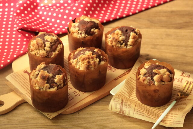 ザクザククランブルのチョコレートマフィンのトースターで簡単レシピ。 1 ザクザククランブルのチョコレートマフィンのトースターで簡単レシピ。 IMG 8529 ザクザククランブルのチョコレートマフィンのトースターで簡単レシピ。