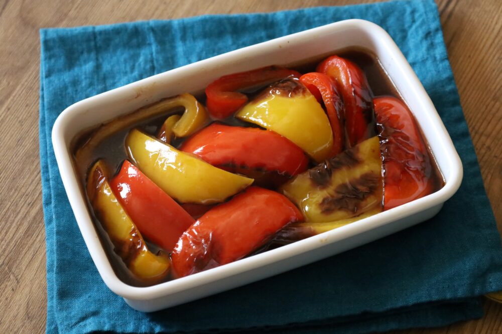 人気の作り置きレシピ。パプリカのだし漬け 1 人気の作り置きレシピ。パプリカのだし漬け IMG 6695s 人気の作り置きレシピ。パプリカのだし漬け