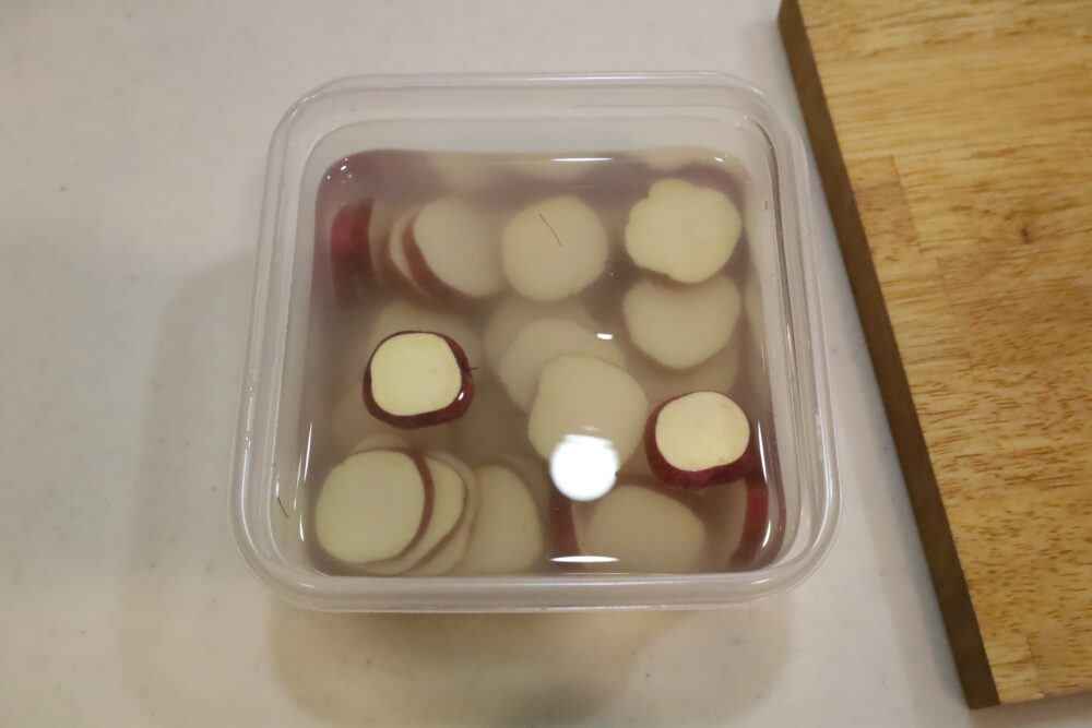 人気のレンジで作り置きおかず。さつまいものうま味しおバターが簡単すぎて夕飯の殿堂入り間違いなし! 3 人気のレンジで作り置きおかず。さつまいものうま味しおバターが簡単すぎて夕飯の殿堂入り間違いなし! IMG 6449 人気のレンジで作り置きおかず。さつまいものうま味しおバターが簡単すぎて夕飯の殿堂入り間違いなし!