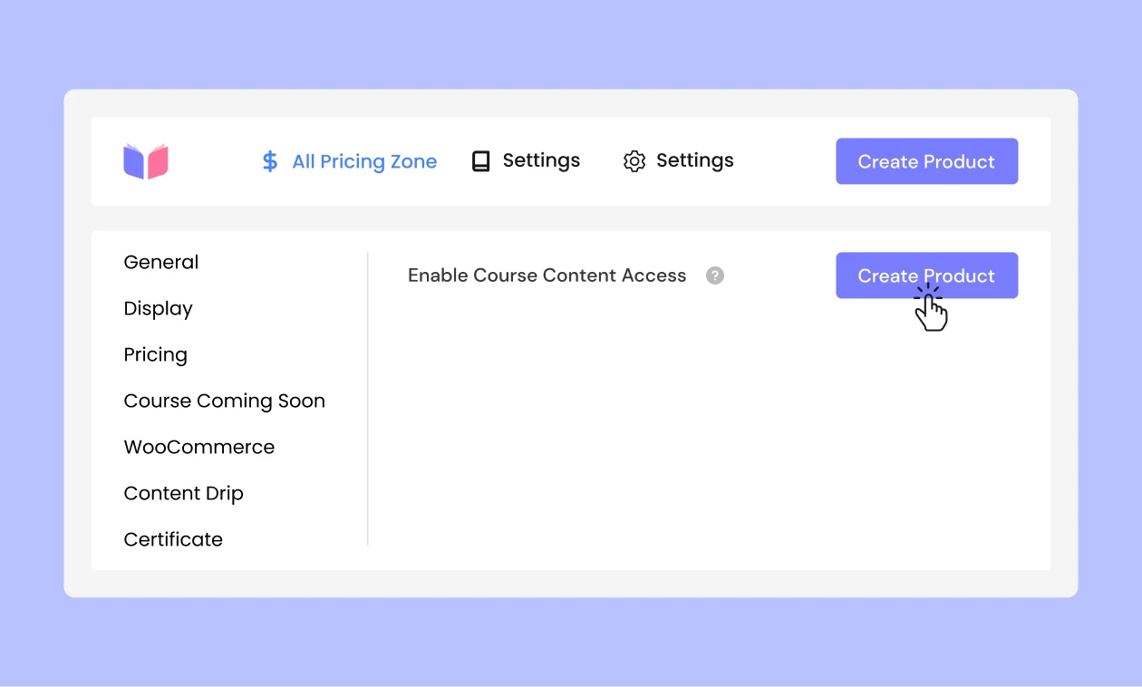 One Click WooCommerce Product Creation for Masteriyo LMS Courses
