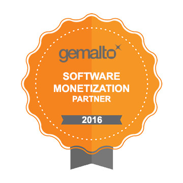 Gemalto 2016 Software Monetization Partner of the year