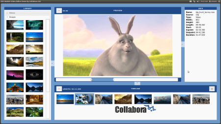 Video editor web application