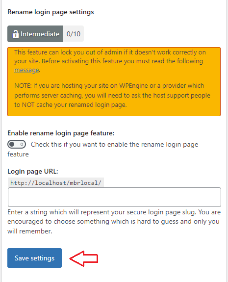 aios-brute-force-rename-loing-page-settings