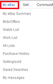 ebay-menus-my-ebay ebay-menus-my-ebay