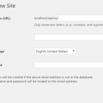 Adding Sites Locally WordPress Multisite