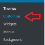 WP Vantage Theme Header Area