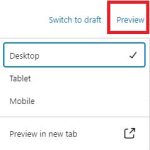 WordPress Gutenberg Editor View Post