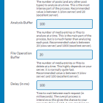 WordPress Media Cleaner Admin Settings