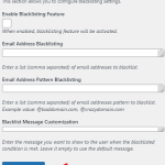 WP Simple Membership Blacklisting and Whitelisting