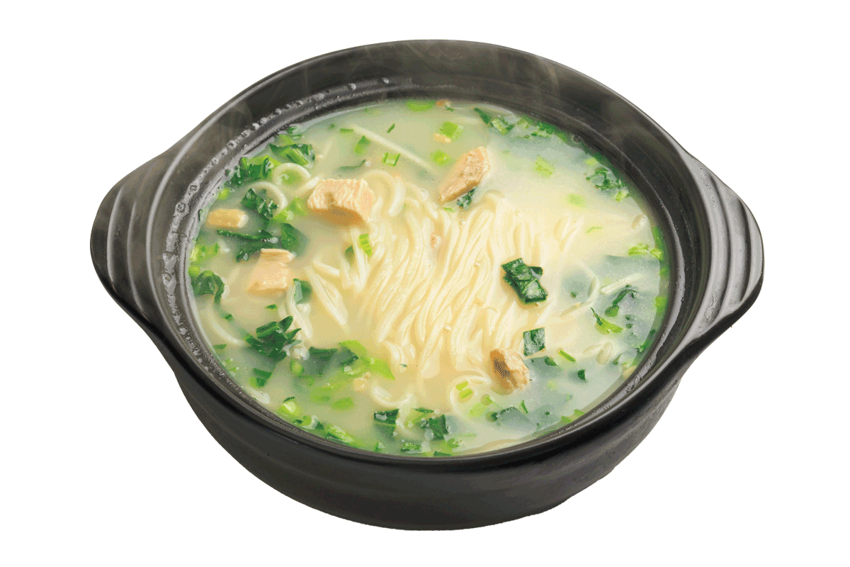 中華美食 トミーズキッチン 特製白湯鶏煮込みそば