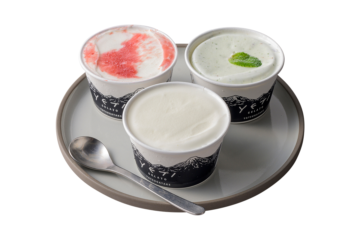 〈YETI GELATO〉のジェラート