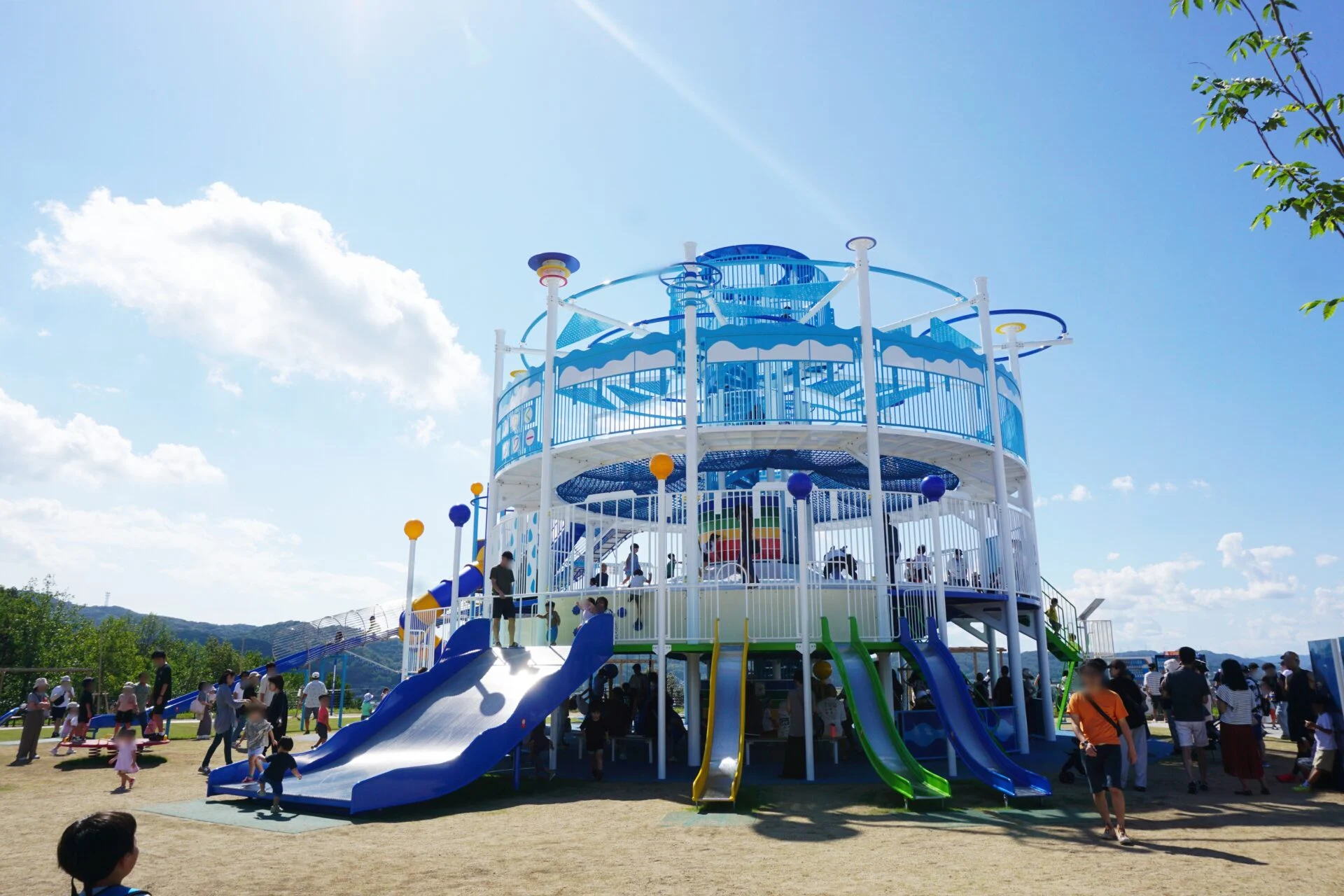 倉敷ふれあいの丘公園:大型遊具