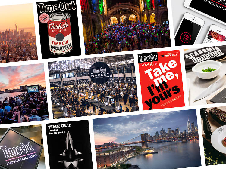 Time Out 50th anniversary header History of Time Out, the global media and entertainment brand that inspires people to make the most of the city