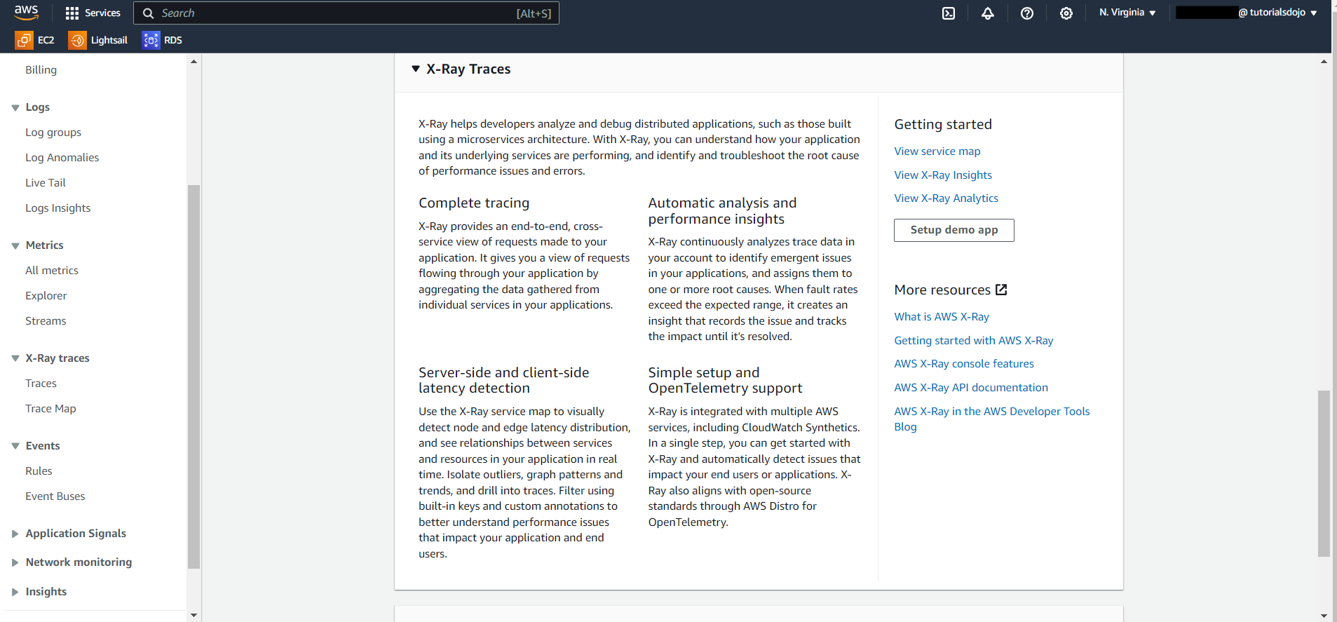 AWS X-Ray Cheat Sheet