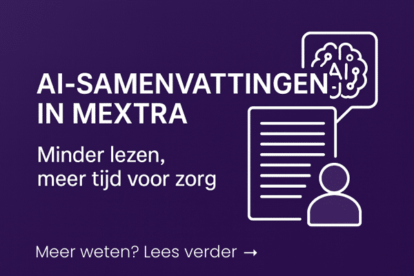 Mextra | ons Elektronisch Cliënten Dossier met AI dat werkt! - Mextra ecd met AI!