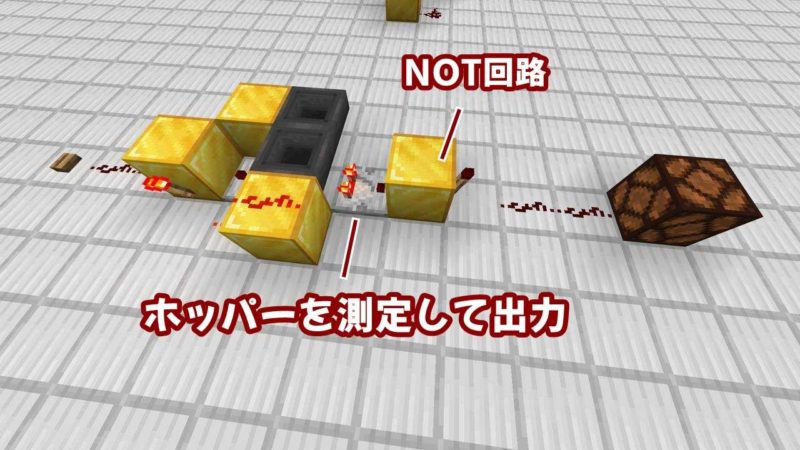 出力はホッパーを測定