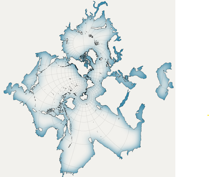 Spillhaus projected map example with Python