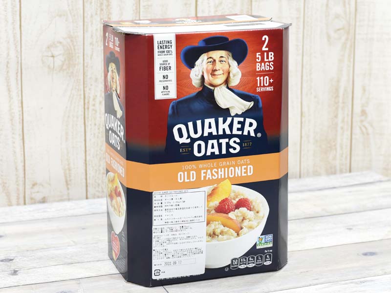 コストコの110食オートミール『クエーカー オールドファッション』はコスパ超優秀だしアレンジもいける