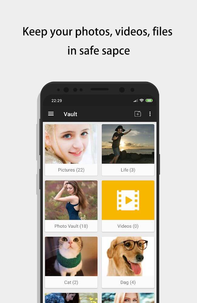 Sgallery – hide photos & video