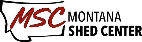 montana shed center logo