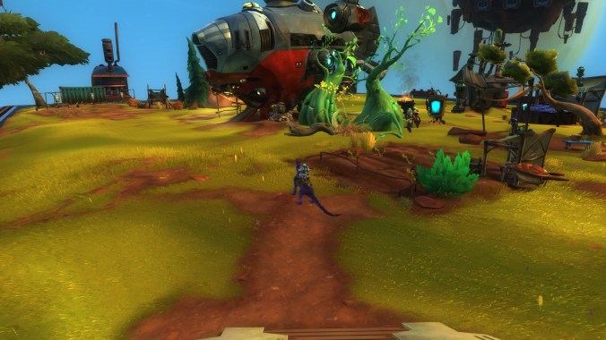 Not much to look at. Yet.