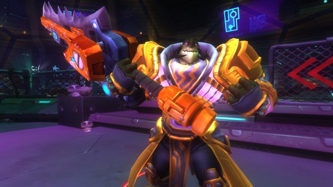 "Brick" Braggor, the dude responsible for bringing you to this awful place. Punch him once for me.